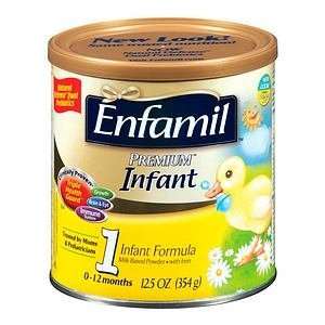  Enfamil Premium Infant Formula Powder 12. 5 OZ Cans   6 