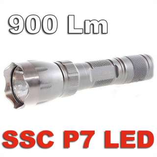 Aurora 900 Lumens 2 Mode LED SSC P7 Flashlight Torch  