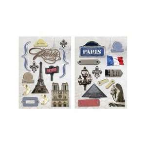  Paper House Productions   Paris Collection   Chipboard 