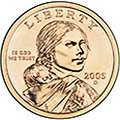 2005 D SACAGAWEA DOLLAR   UNCIRCULATED   FROM MINT ROLL  