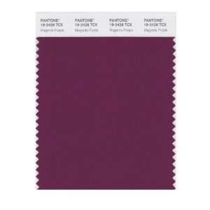  PANTONE SMART 19 2428X Color Swatch Card, Magenta Purple 