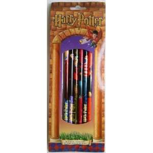  Harry Potter 6 Pack Pencils with Bookmark