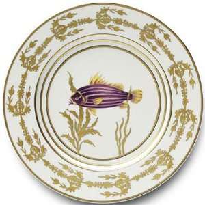  Alberto Pinto Or Des Mers Buffet Plate 11.5 In #1 Fish 
