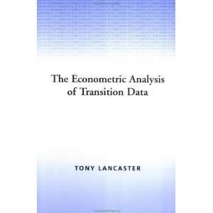   (Econometric Society Monographs) [Paperback] Tony Lancaster Books