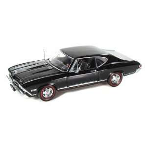  1968 Chevy Chevelle SS396 1/18 Black Toys & Games