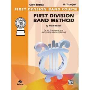  Alfred First Division Band Method Part 3 B Flat Cornet 