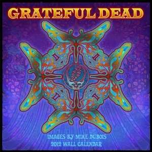   : Grateful Dead 2012 Calendar Jerry Garcia Deadhead: Everything Else