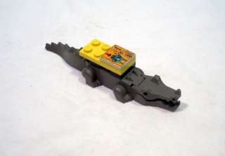 Legos Pharaohs Forbidden Ruins Minifig Crocodile Tile  
