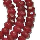 4x5mm Faceted Ruby Jade Rondelle Beads 15.5 items in wlj Beads store 