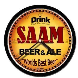  SAAM beer and ale cerveza wall clock: Everything Else