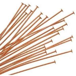  Copper 24 Gauge Head Pins, 2 inch, (50): Home & Kitchen