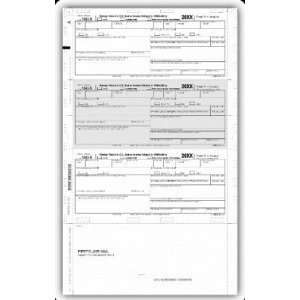   Horizontal 1042 S Self Mailer Press and Seal Tax Form