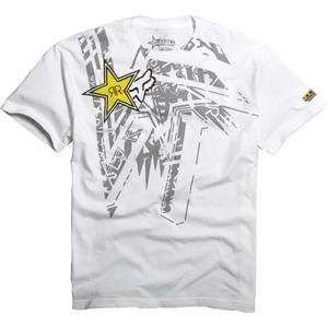  Fox Racing Youth Rockstar Tonic T Shirt   Medium/White 