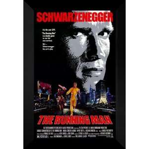  The Running Man 27x40 FRAMED Movie Poster   Style C