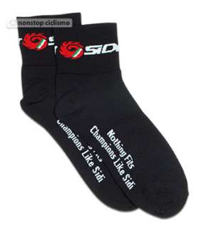 SIDI COOLMAX® CYCLING SOCKS  BLACK L/XL (44 47)  