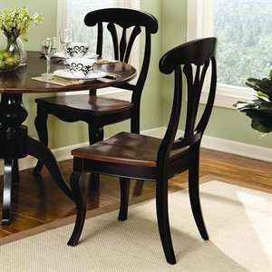   Classic Heirlooms Splat Back Chairs Set Dining: Home & Kitchen