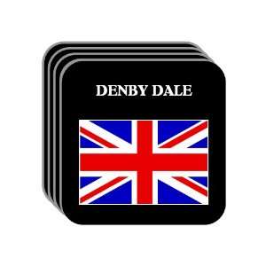  UK, England   DENBY DALE Set of 4 Mini Mousepad Coasters 
