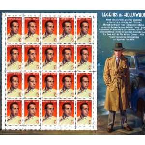   Bogart Legends of Hollywood Collectible Stamp Sheet 