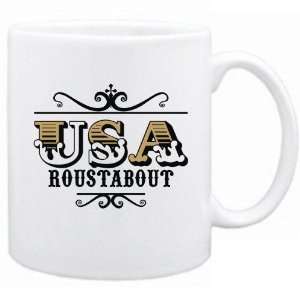 New  Usa Roustabout   Old Style  Mug Occupations 