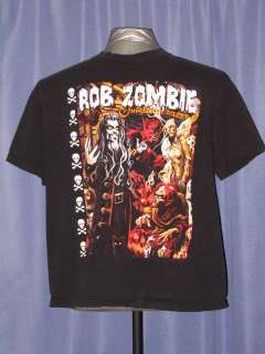 rare vintage Rob Zombie Hellbilly Deluxe shirt L  