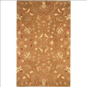   10 Rizzy Rugs Destiny DT 799 Brown Floral Rug: Home & Kitchen