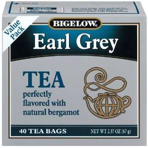  Bigelow Special Blend Earl Grey Tea 40 Count: Kitchen 