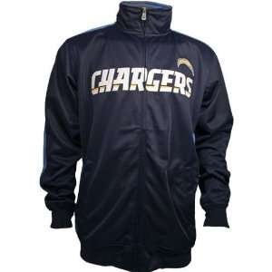    San Diego Chargers Pro Track Jacket (Navy): Sports & Outdoors