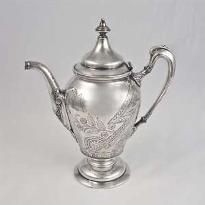  Coffee Pot by Reed & Barton, Silverplate Victorian East 