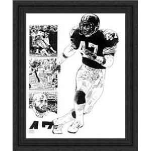  Framed Mel Blount Pittsburgh Steelers