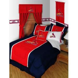  St. Louis Cardinals Bedding Set MLB Twin: Sports 