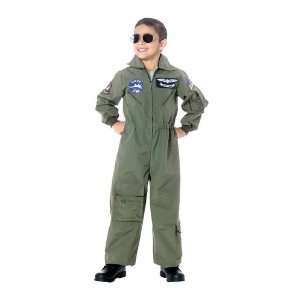  Air Force Pilot Costume Child Small: Toys & Games