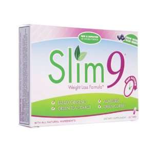  Slim9 Diet and Weight Loss, 30 Tablets Health & Personal 