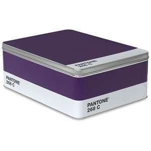 Metal Storage Boxes   Royal Purple 268 C, 4 times; 12 times; 9, Metal 
