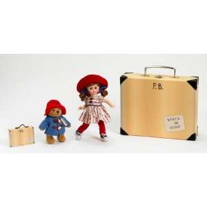  Wendy Loves Paddington Bear 8 doll with bear & suitcase 