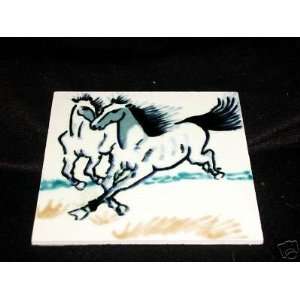  RANCH HOUSE COUNTRY KITCHEN CERAMIC WILD HORSE SERIES TILE 