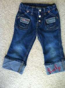 LUCKY Brand Girls Jeans Aplique 4T  