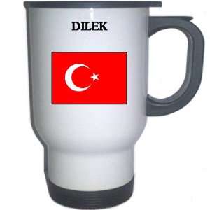  Turkey   DILEK White Stainless Steel Mug Everything 