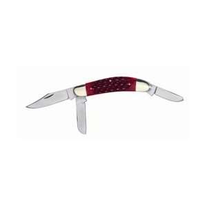  Boker Magnum Bonsai Red Bone Sow Belly SC105 Stainless 