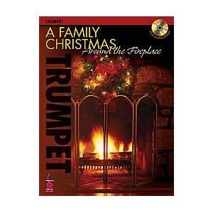  Around the Fireplace Softcover with CD Trumpet