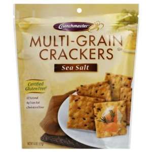 Crunch Masters, Sea Salt, 4.50 OZ (Pack of 12)  Grocery 