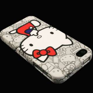  Protector for iPhone 4 G S 4G 4S Hello Kitty Cover O Apple QF NEW