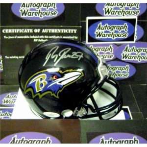  Autographed Ray Rice Mini Helmet   )   Autographed NFL 