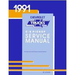    1991 CHEVY GMC C/K 10 30 LIGHT TRUCK Service Manual Automotive