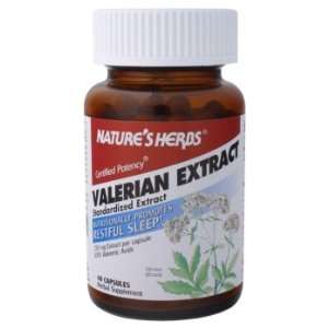 Natures Herbs   Valerian Extract, 250 mg, 60 capsules 