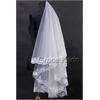 Freeshipping 1.5m 1T White Lace Edge Bridal ACC Wedding Cathedral 