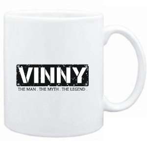  Mug White  Vinny  THE MAN   THE MYTH   THE LEGEND  Male 