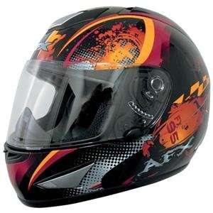  AFX FX 95 Stunt Helmet   2X Large/Orange Automotive