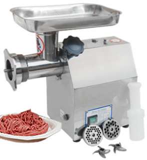 1HP Commercial Electric #12 4.5 lbs/min Meat Grinder w/ Blade Sausage 