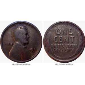  Scarce 1911 D Lincoln Cent    Fine Condition    Semi Key 