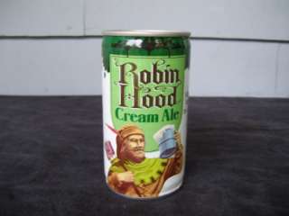ROBIN HOOD CREAM ALE 12oz Steel Beer Can  